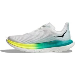 Hoka Mach 5 Hardloopschoenen - Wit / Blue Glass 11 Hoka Mach 5 Hardloopschoenen - Wit / Blue Glass -Buitensport Winkel hoka mach 5 running shoes white blue glass 3 1503125