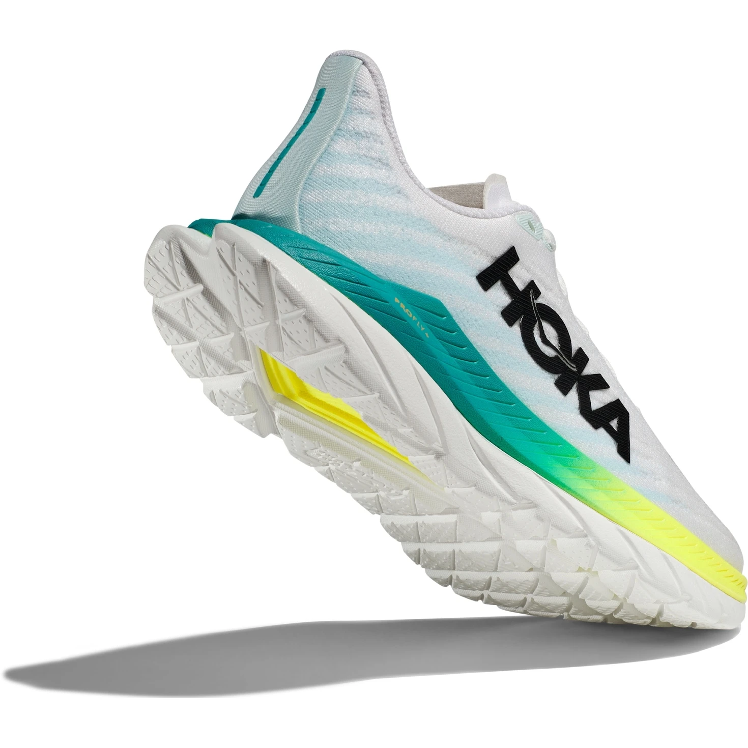 Hoka Mach 5 Hardloopschoenen - Wit / Blue Glass 5 Hoka Mach 5 Hardloopschoenen - Wit / Blue Glass - Afbeelding 5