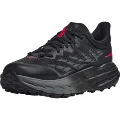 Hoka Speedgoat 5 GTX Dames Hardloopschoenen - Zwart / Zwart -Buitensport Winkel hoka speedgoat 5 gtx women s running shoes black black 4 1376748