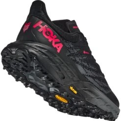 Hoka Speedgoat 5 GTX Dames Hardloopschoenen - Zwart / Zwart -Buitensport Winkel hoka speedgoat 5 gtx women s running shoes black black 5 1376749