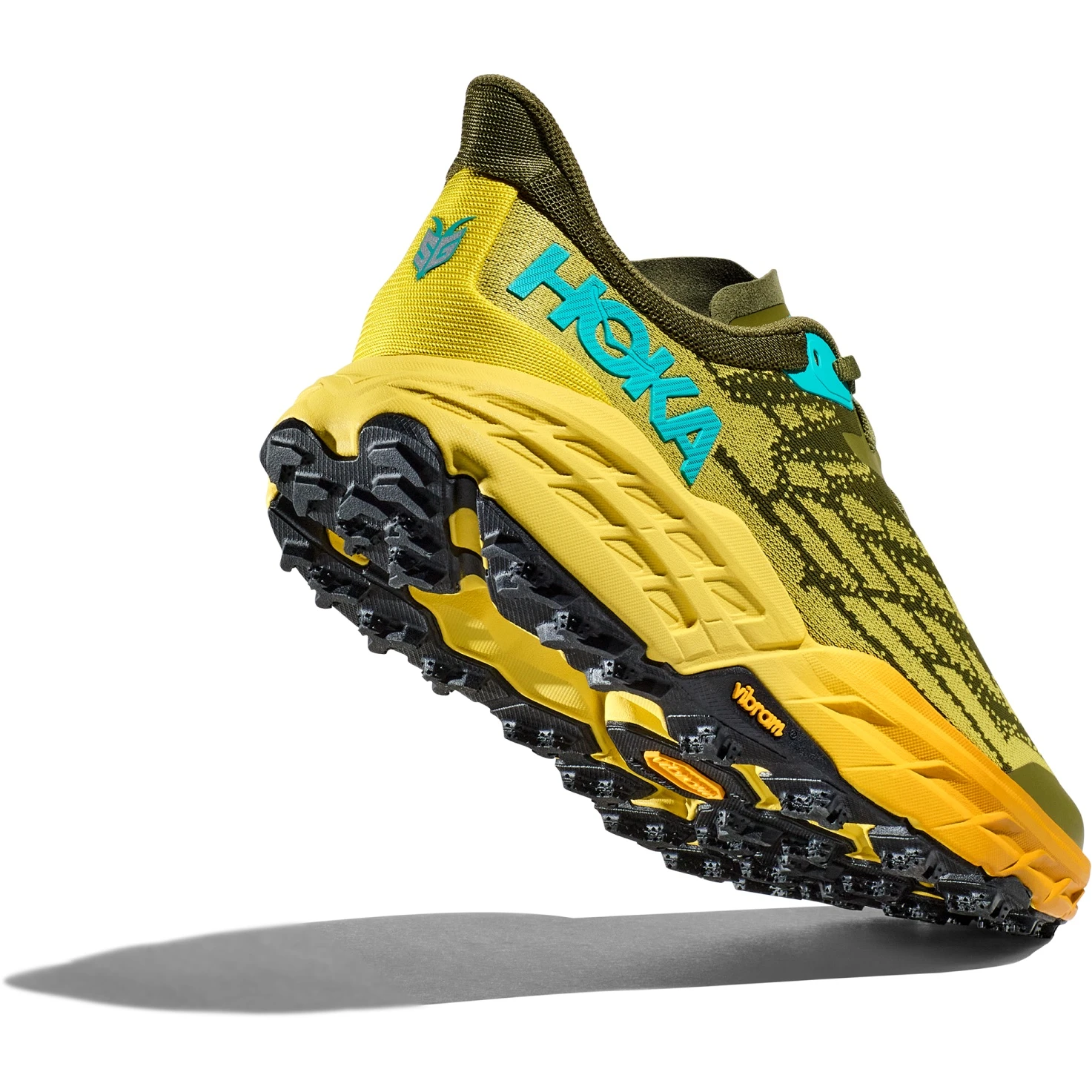 Hoka Speedgoat 5 Hardloopschoenen Heren - Avocado / Passion Fruit 4 Hoka Speedgoat 5 Hardloopschoenen Heren - Avocado / Passion Fruit - Afbeelding 4