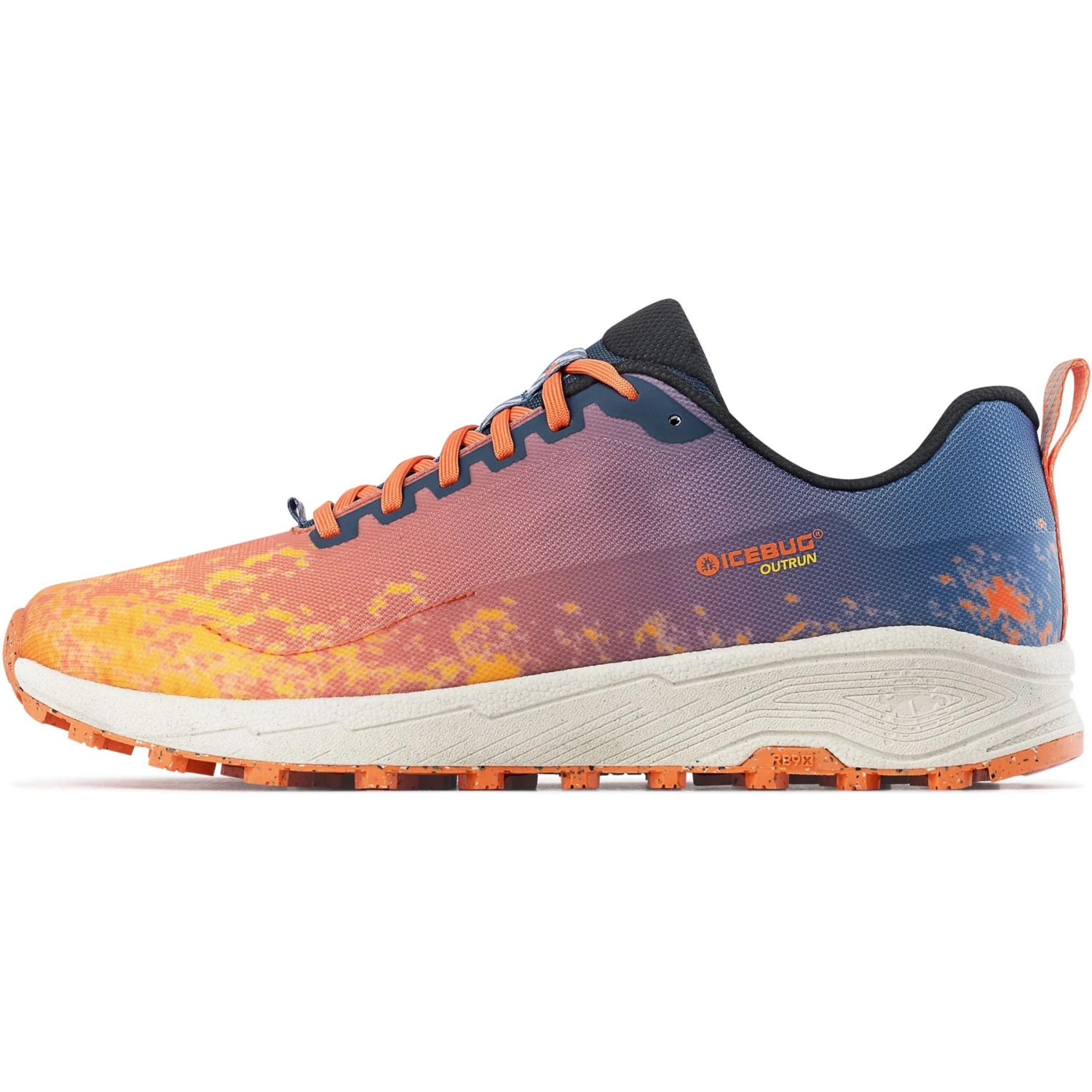 Icebug OutRun M RB9X Men's Shoes - Spring Blue/orange 1 Icebug OutRun M RB9X Men's Shoes - Spring Blue/orange