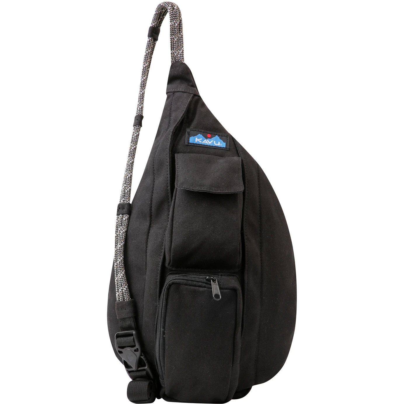 KAVU Mini Rope Tas 4 L - Zwart 1 KAVU Mini Rope Tas 4 L - Zwart