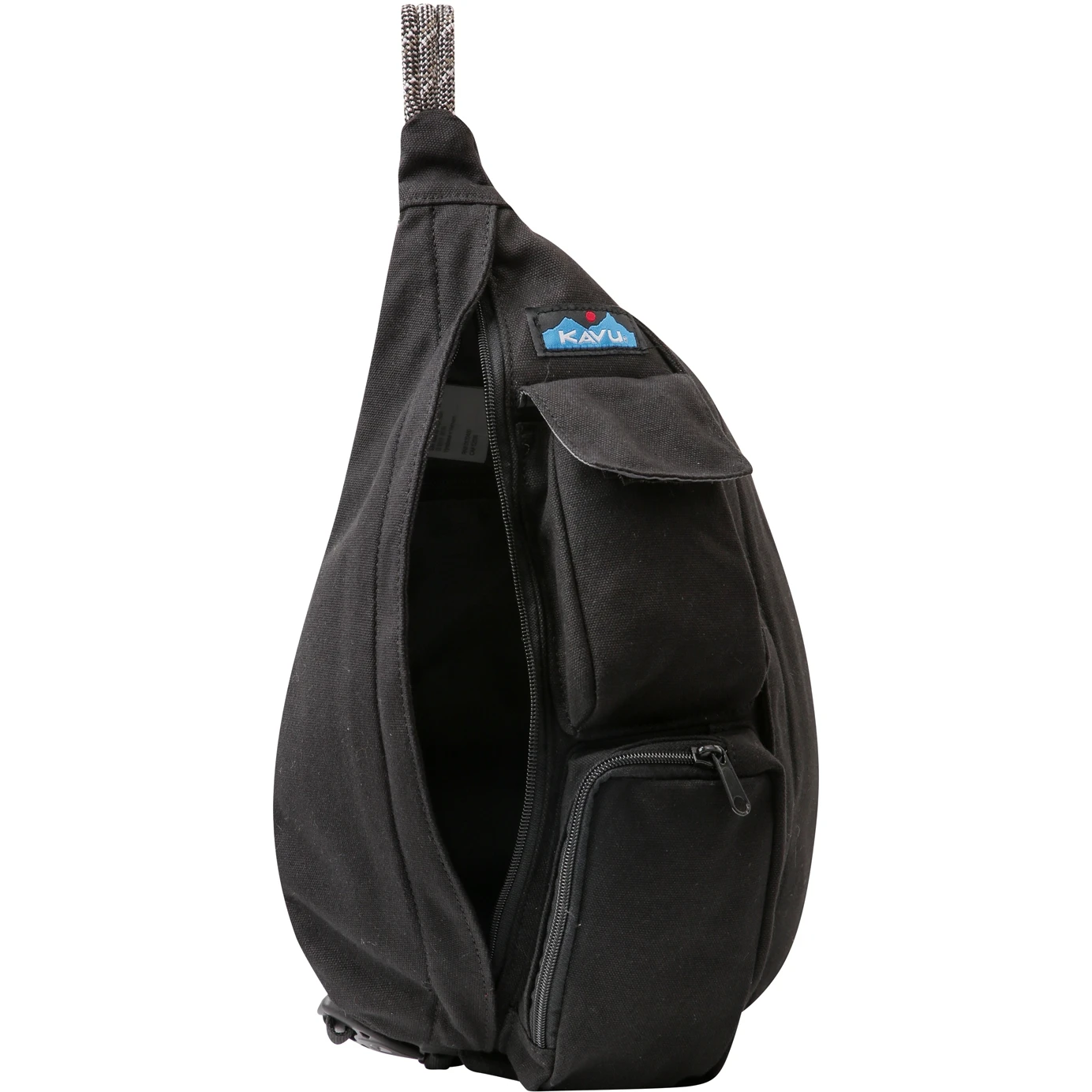 KAVU Mini Rope Tas 4 L - Zwart 3 KAVU Mini Rope Tas 4 L - Zwart - Afbeelding 3