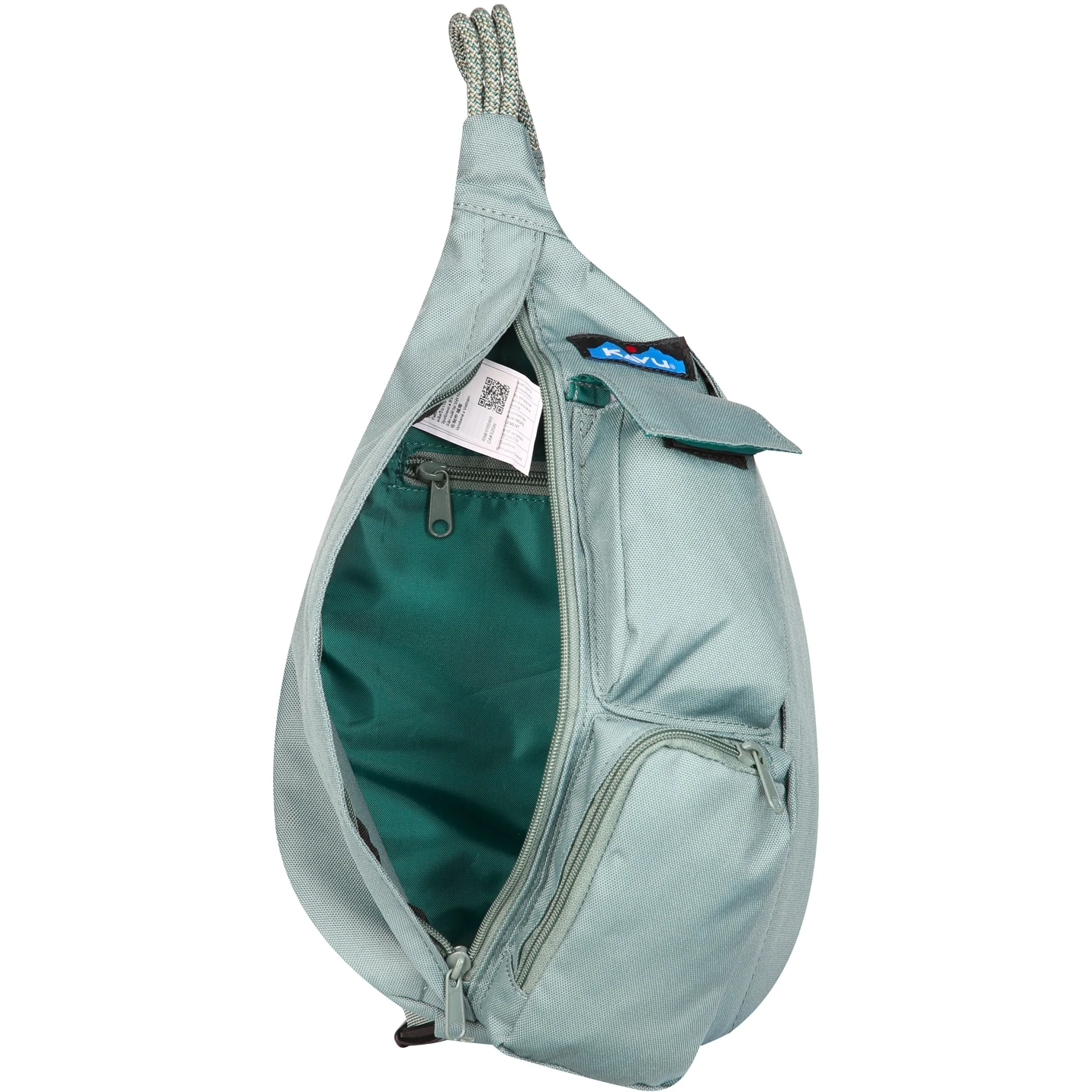 KAVU Mini Rope Sling Tas 4 L - Dark Forest 3 KAVU Mini Rope Sling Tas 4 L - Dark Forest - Afbeelding 3