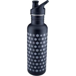 Klean Kanteen Classic Drinkfles Met Sport Cap 800ml - Black Crystals