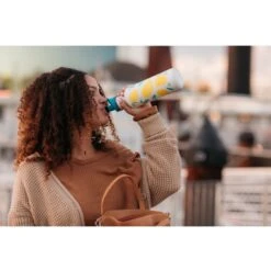 Klean Kanteen Classic Drinkfles Met Sport Cap 800ml - Black Crystals -Buitensport Winkel klean kanteen 800ml kanteen classic crystals sport cap black 1000805 04 1246523