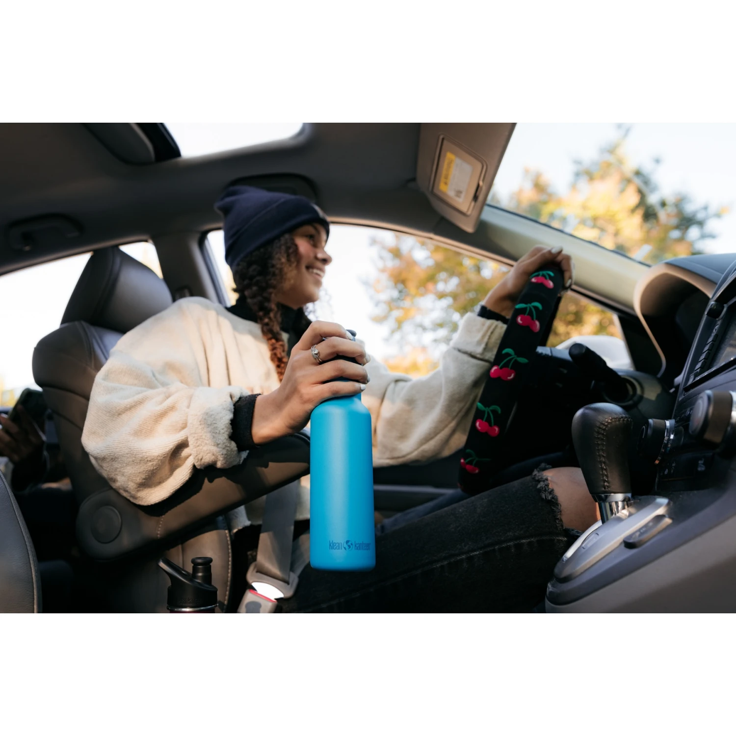 Klean Kanteen Classic Drinkfles Met Sport Cap 532 Ml - Zwart 3 Klean Kanteen Classic Drinkfles Met Sport Cap 532 Ml - Zwart - Afbeelding 3