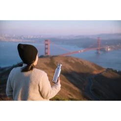 Klean Kanteen Classic Drinkfles Met Loop Cap 800 Ml - Zwart -Buitensport Winkel klean kanteen reflect div 4 1029786