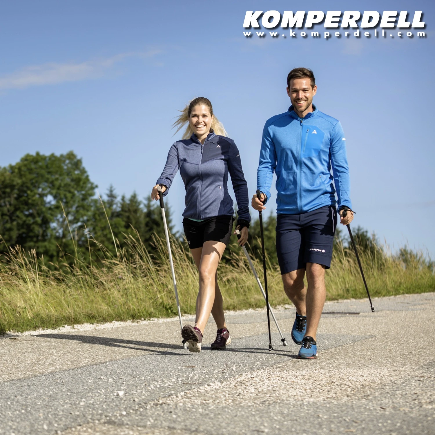Komperdell Bayamo Vario Carbon Nordic Walking Stokken (Paar) - Bamboo 5 Komperdell Bayamo Vario Carbon Nordic Walking Stokken (Paar) - Bamboo - Afbeelding 5