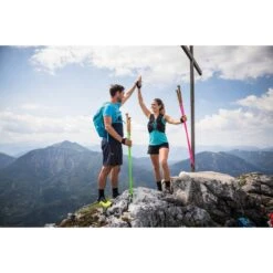 Komperdell Carbon FXP Cloud Vario Team Trekkingstokken (Paar) - Groen -Buitensport Winkel komperdell carbon fxp cloud vario team trekking poles pink 3 1285390