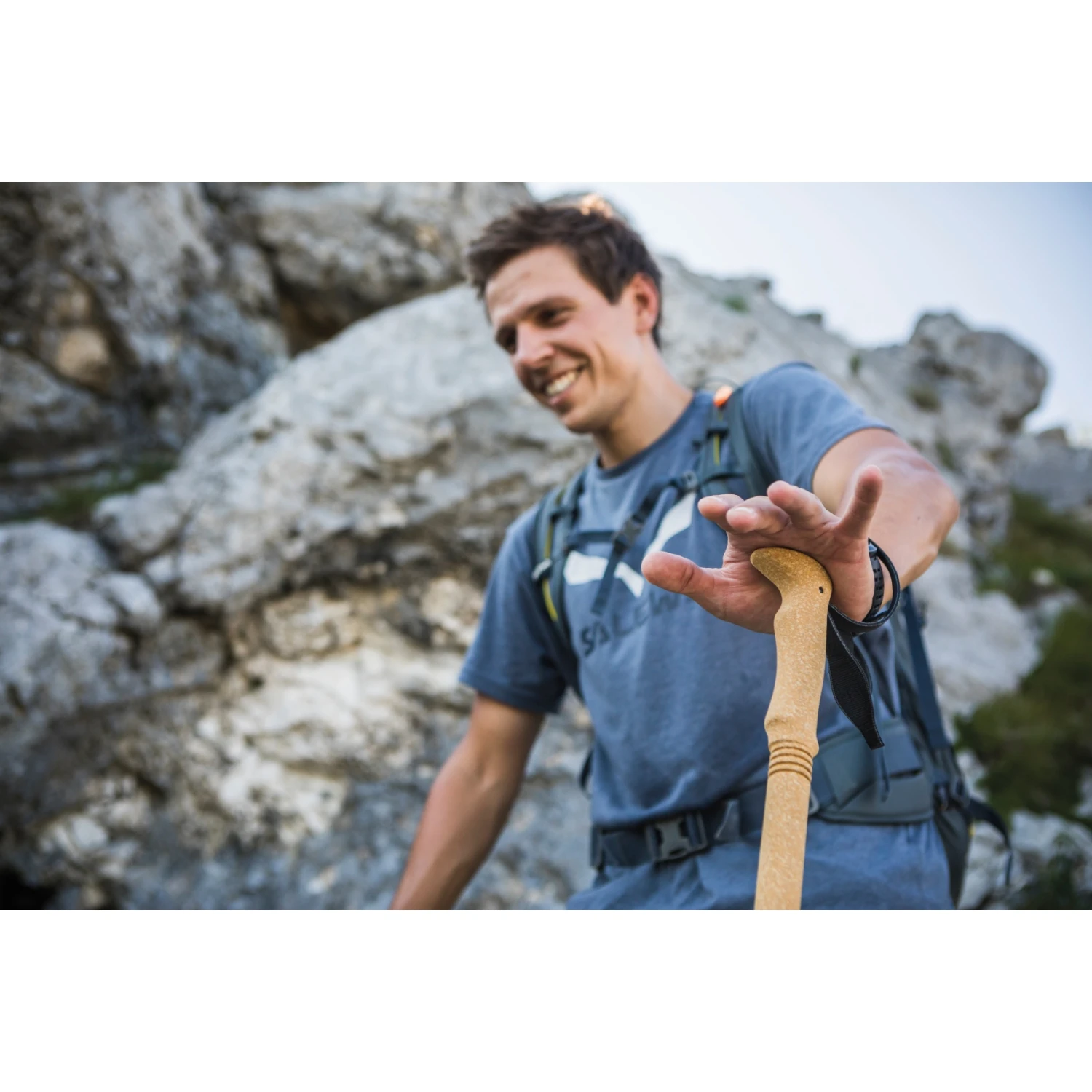 Komperdell Explorer Compact Cork Trekkingstokken (Paar) - Zilver/titan 5 Komperdell Explorer Compact Cork Trekkingstokken (Paar) - Zilver/titan - Afbeelding 5