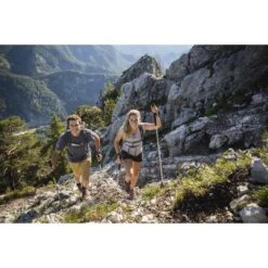 Komperdell Explorer Compact PL Trekkingstokken (Paar) - Zilver/rood -Buitensport Winkel komperdell explorer compact silver red 4 1100412