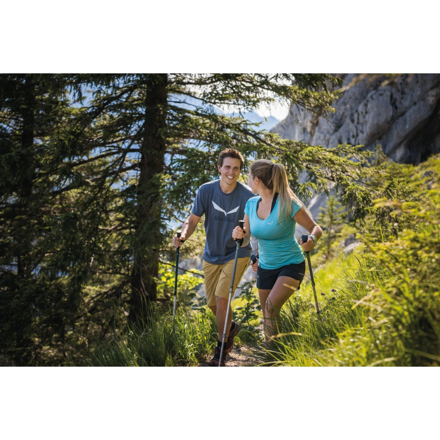 Komperdell Trekmaster PL Compact Trekkingstokken (Paar) - Zilver/zilver 4 Komperdell Trekmaster PL Compact Trekkingstokken (Paar) - Zilver/zilver - Afbeelding 4