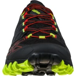 La Sportiva Bushido II Hardloopschoenen - Black/Goji -Buitensport Winkel la sportiva bushido ii running shoes black goji 5 912513