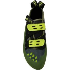 La Sportiva GeckoGym Vegan Klimschoenen - Olive/Neon -Buitensport Winkel la sportiva geckogym vegan climbing shoes olive neon 7 1064505