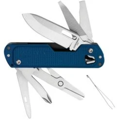 Leatherman Free T4 Multitool - Navy -Buitensport Winkel leatherman free t4 12 in 1 multi tool navy 4 1001611