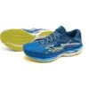 Mizuno Wave Rider 27 Amsterdam Hardloopschoenen Heren - Lapis Blue / Gluten Yellow / Poseidon