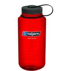 Nalgene Wide Mouth Sustain Drinkfles - 1l - Rood