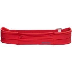 Nathan Sports Adjustable-Fit Zipster Training Belt - Hibiscus / Blue Me Away