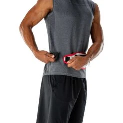 Nathan Sports K9 Runner's Waistbelt With Leash - Large - Vapor Blue/Lollipop -Buitensport Winkel nathan sports k9 runners large waistbelt with leash vapor blue lollipop 10 1028661