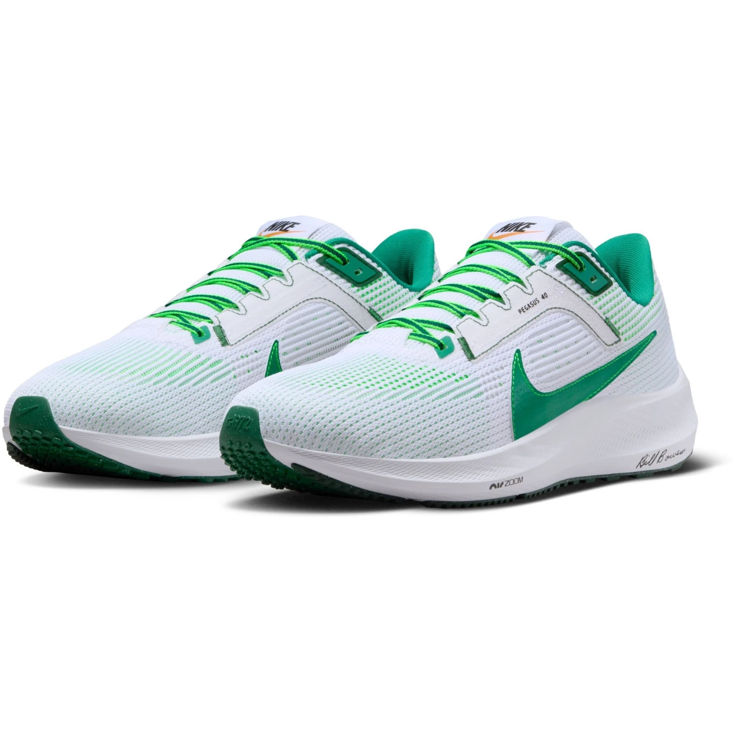 Nike Air Zoom Pegasus 40 Hardloopschoenen Heren - White/malachite-fir-green Stri FJ0329-100 3 Nike Air Zoom Pegasus 40 Hardloopschoenen Heren - White/malachite-fir-green Stri FJ0329-100 - Afbeelding 3