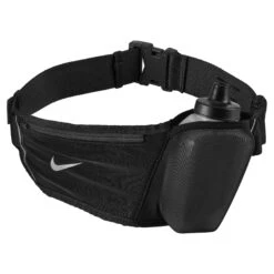 Nike Flex Stride Drinkriem 12 Oz / 354 Ml - Zwart/zwartzilver 082