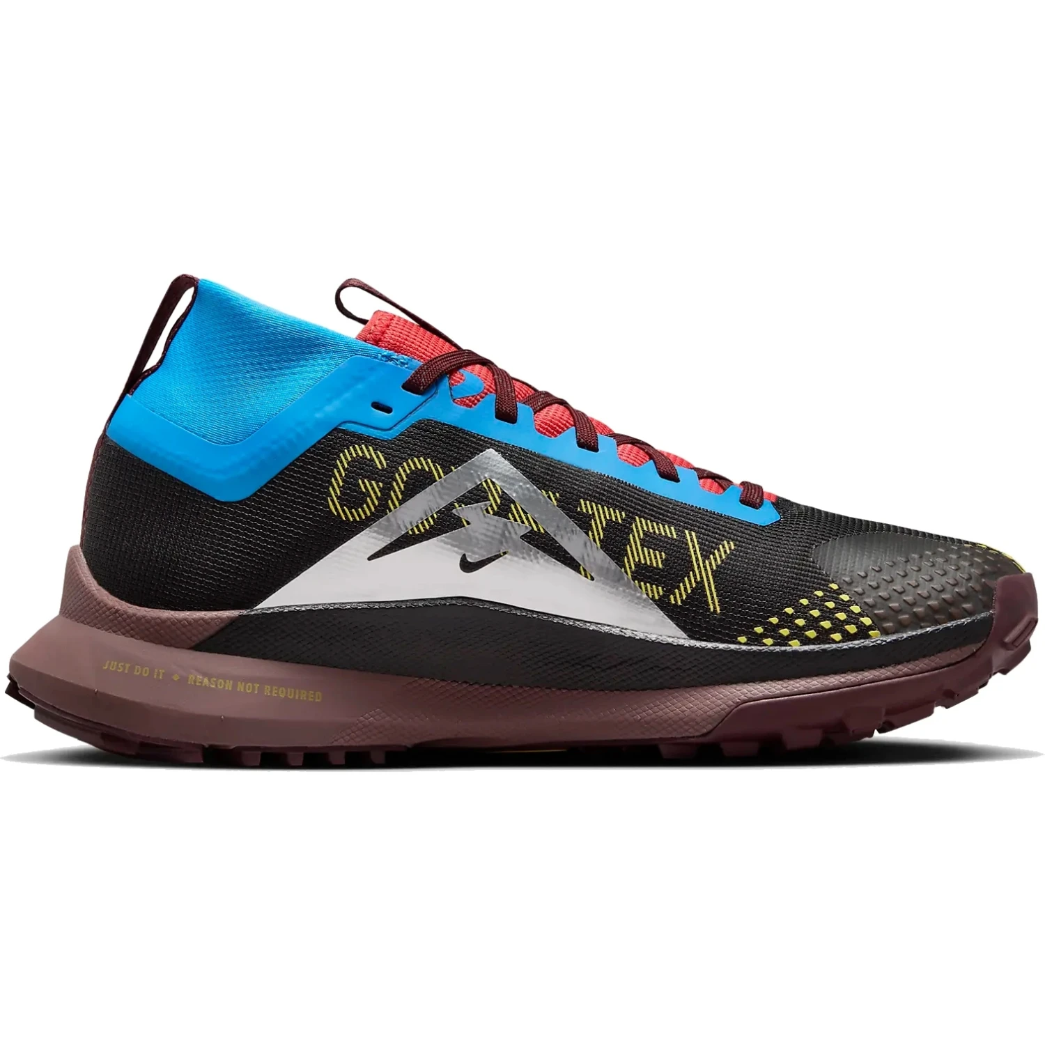 Nike React Pegasus Trail 4 GORE-TEX Trailrunning Schoenen Dames - Black/vivid Sulfur-lite Photo Blue DJ7929-003 2 Nike React Pegasus Trail 4 GORE-TEX Trailrunning Schoenen Dames - Black/vivid Sulfur-lite Photo Blue DJ7929-003 - Afbeelding 2