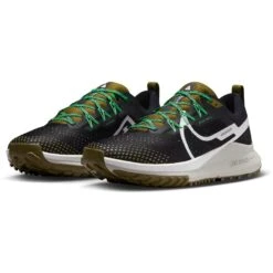 Nike React Pegasus Trail 4 Trailrunning Schoenen Heren - Black/white/olive Flak DJ6158-006 -Buitensport Winkel nike react pegasus trail 4 mens trail running shoes black white olive flak dj6158 006 3 1474181
