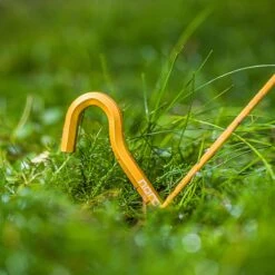 Nordisk Aluminium Skewer Pegs Tentharing - Chocolate - 10 St. -Buitensport Winkel nordisk aluminium skewer tent pegs mustard 10 pcs 9 1191726