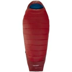 Nordisk Puk +4 Egg L Sleeping Bag - Sun-dried Tomato/majolica Blue/syrah