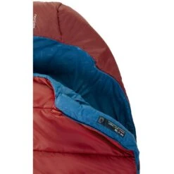 Nordisk Puk +4 Egg L Sleeping Bag - Sun-dried Tomato/majolica Blue/syrah -Buitensport Winkel nordisk puk plus4 egg l sleeping bag6 992177