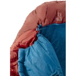 Nordisk Puk +4 Egg L Sleeping Bag - Sun-dried Tomato/majolica Blue/syrah -Buitensport Winkel nordisk puk plus4 egg l sleeping bag7 992178