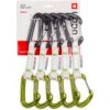 Ocun Ocún Hawk QD Wire Bio-DYN-Ring 15 Mm Quickdraw Set - 10 Cm - Pack Of 5 - Groen