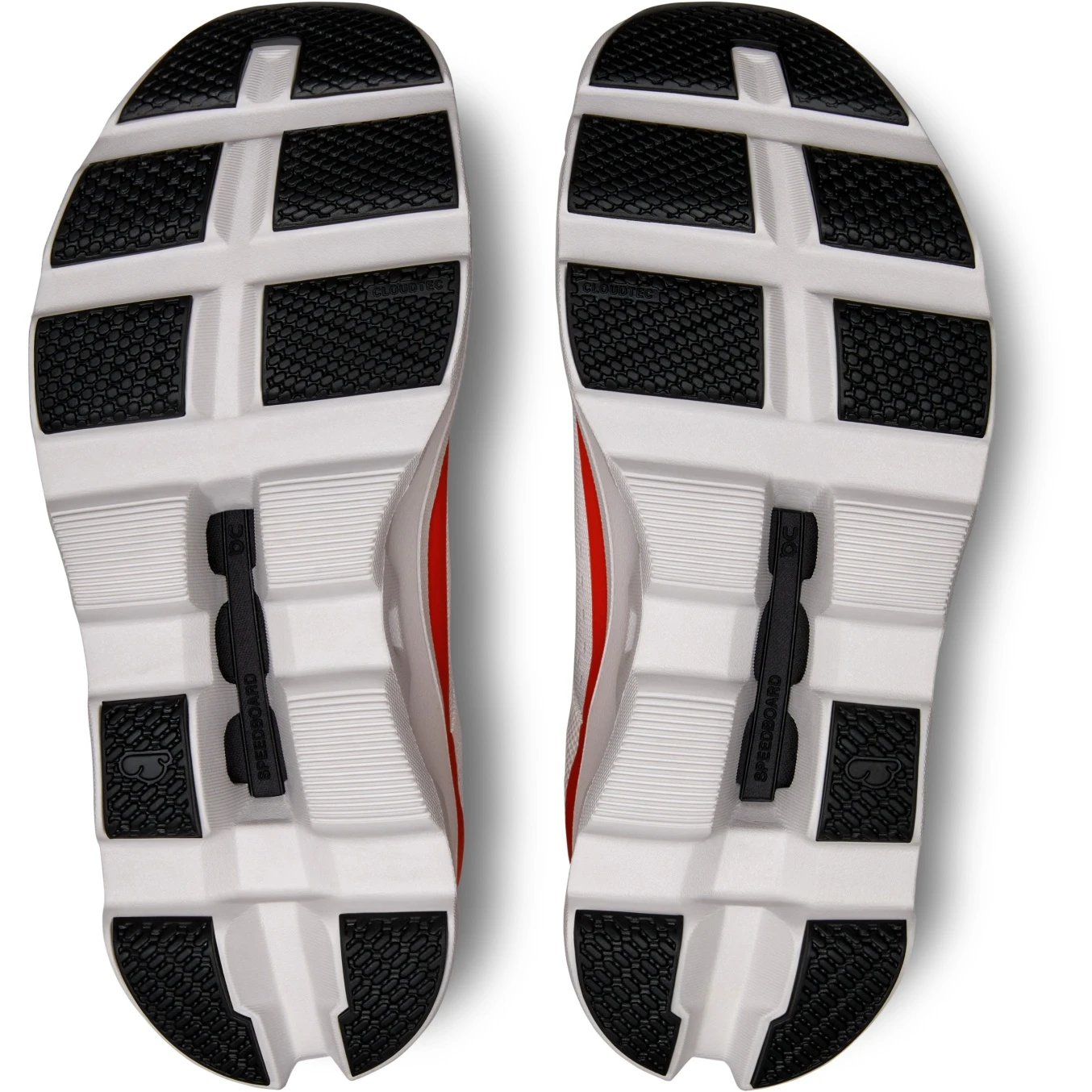 On Running On Cloudmonster Dames Hardloopschoenen - Undyed-White & Flame 2 On Running On Cloudmonster Dames Hardloopschoenen - Undyed-White & Flame - Afbeelding 2