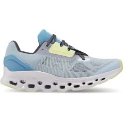 On Running On Cloudstratus Women Running Shoe - Chambray & Lavender