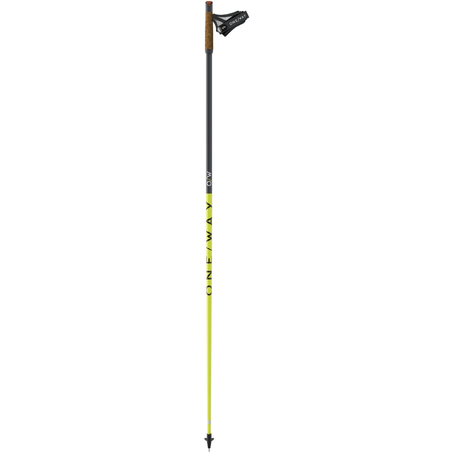 ONE WAY Team 2 MAG Nordic Walking Stokken (Paar) - Asphalt/neon Yellow 1 ONE WAY Team 2 MAG Nordic Walking Stokken (Paar) - Asphalt/neon Yellow