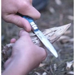 Opinel Zakmes - No 07 Outdoor Junior - Roestvrij - Blauw -Buitensport Winkel opinel pocket knife no 07 outdoor junior stainless blue 14 1477112