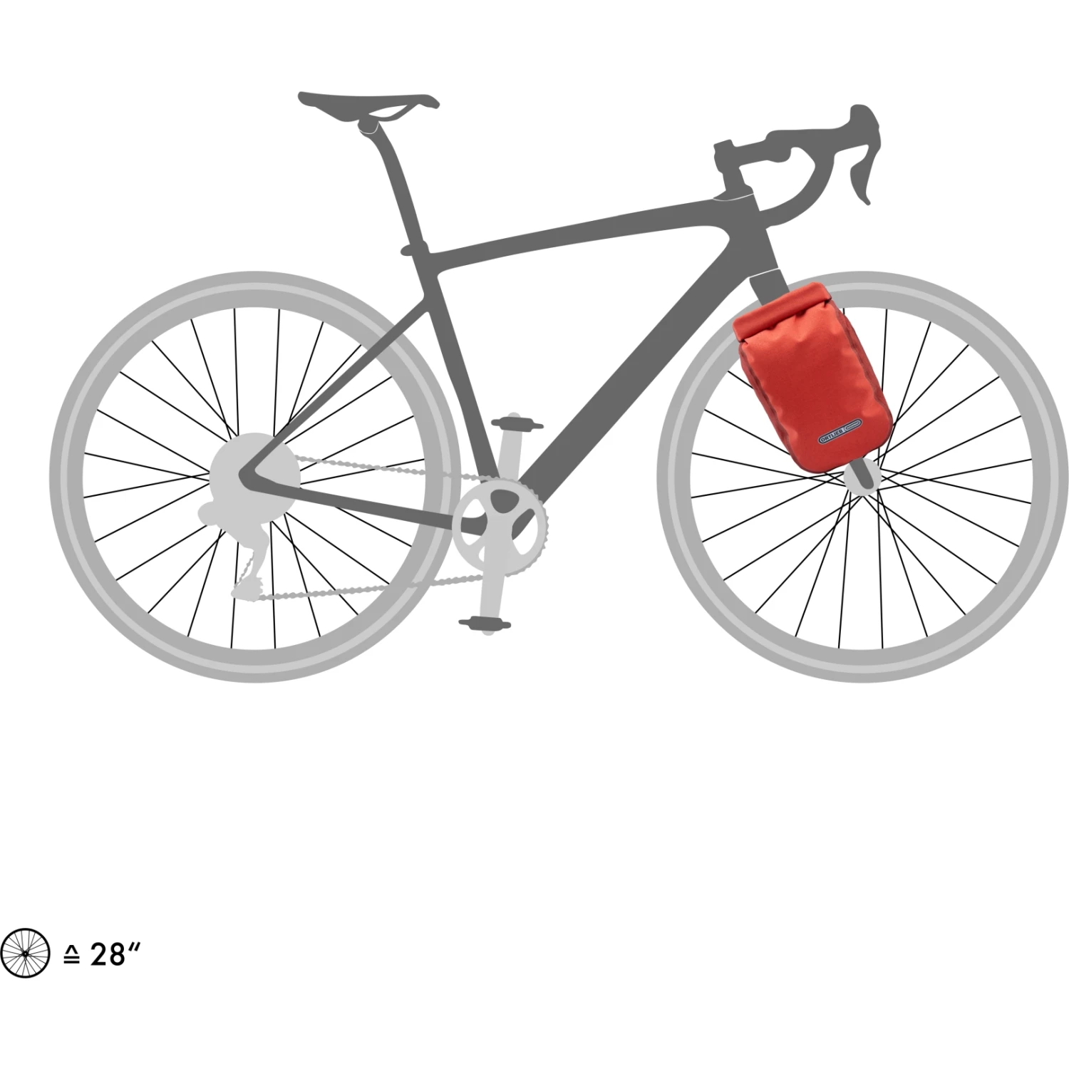 ORTLIEB Fork-Pack Plus 5.8L - Salsa-dark Chili 7 ORTLIEB Fork-Pack Plus 5.8L - Salsa-dark Chili - Afbeelding 7