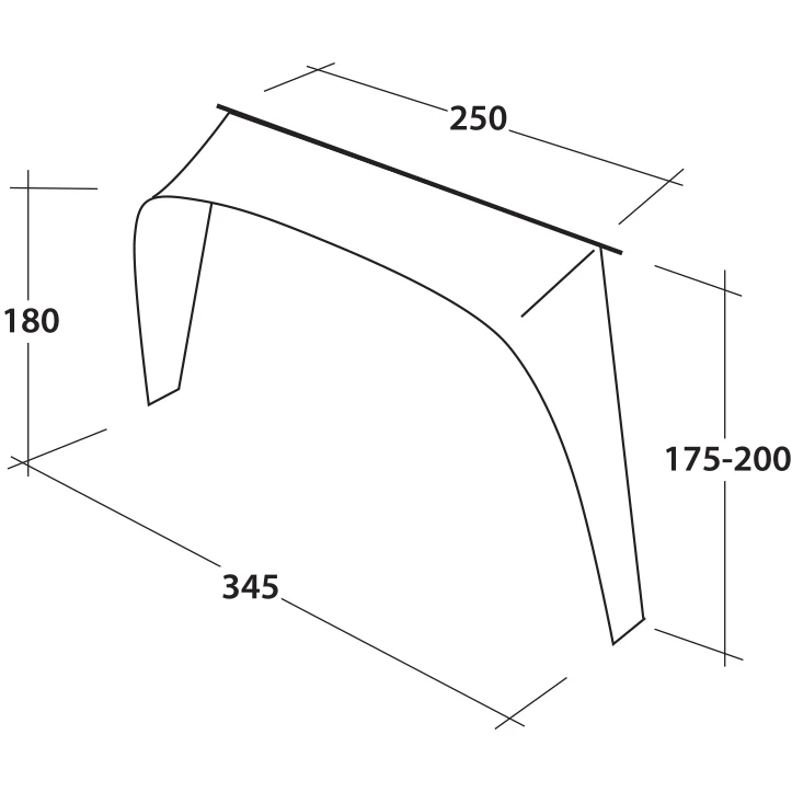 Outwell Lounge Vehicle Connector Aansluiting Voor Paviljoen - Zwart / Grijs 5 Outwell Lounge Vehicle Connector Aansluiting Voor Paviljoen - Zwart / Grijs - Afbeelding 5