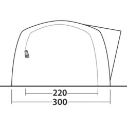 Outwell Springwood 5SG Tent - Blauw -Buitensport Winkel outwell springwood 5sg tent blue 16 1374862