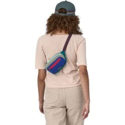 Patagonia Ultralight Black Hole Mini 1L Riemtas - Patchwork: Belay Blue -Buitensport Winkel patagonia ultralight black hole mini 1l hip pack passage blue 4 1549569
