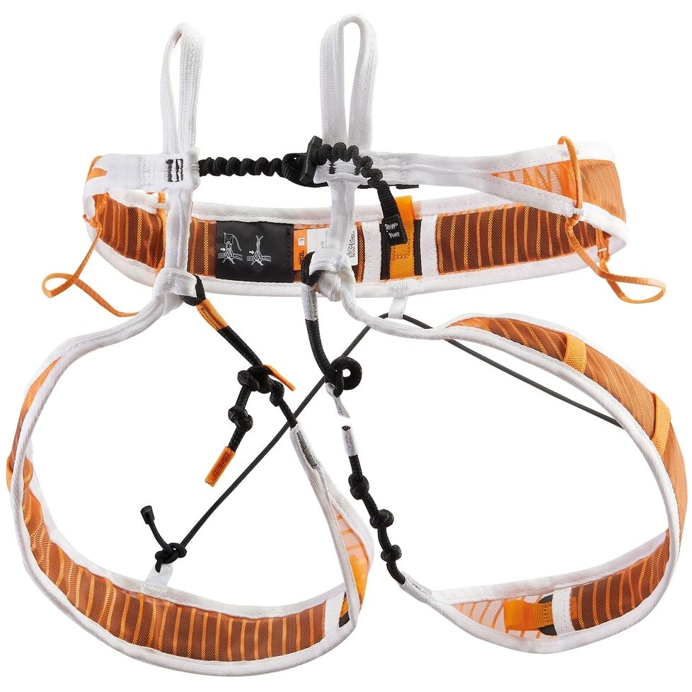 Petzl Fly - Klimgordel - Oranje/wit 2 Petzl Fly - Klimgordel - Oranje/wit - Afbeelding 2