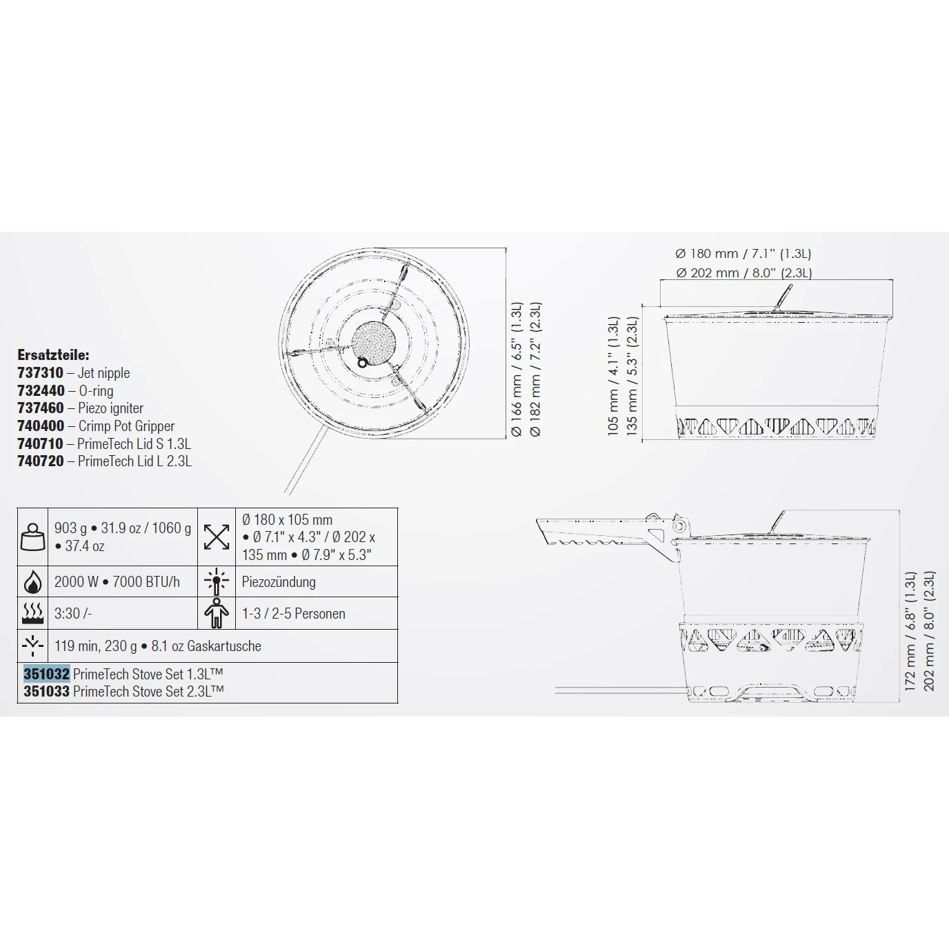 Primus PrimeTech Stove Set 1.3 L 7 Primus PrimeTech Stove Set 1.3 L - Afbeelding 7