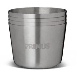Primus Shot Glass Beker (Set Van 4) - 100ml -Buitensport Winkel primus shot glasses ss 4pcs 3 1466710