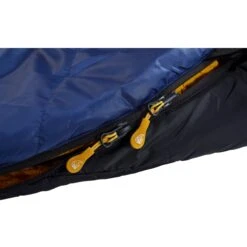 Nordisk Puk +10 Curve XL Sleeping Bag - True Navy/mustard Yellow/black -Buitensport Winkel puk plus 10 curve 110326 16 17 nordisk sleeping bag true navy mustard yellow black 09 991526