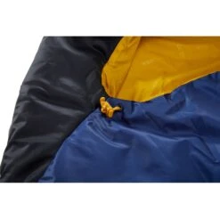 Nordisk Puk +10 Curve XL Sleeping Bag - True Navy/mustard Yellow/black -Buitensport Winkel puk plus 10 curve 110326 16 17 nordisk sleeping bag true navy mustard yellow black 10 991527