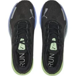 Puma Velocity Nitro 2 Fade Hardloopschoenen Heren - Puma Black-Elektro Purple-Puma Silver -Buitensport Winkel puma velocity nitro 2 fade mens running shoes puma black elektro purple puma silver 4 1347900