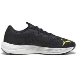 Puma Velocity NITRO 2 GORE-TEX® Hardloopschoenen Heren - Puma Black-Malachite-Yellow Burst -Buitensport Winkel puma velocity nitro 2 gore tex mens running shoes puma black malachite yellow burst 3 1503500