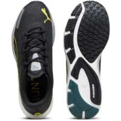 Puma Velocity NITRO 2 GORE-TEX® Hardloopschoenen Heren - Puma Black-Malachite-Yellow Burst -Buitensport Winkel puma velocity nitro 2 gore tex mens running shoes puma black malachite yellow burst 5 1503505